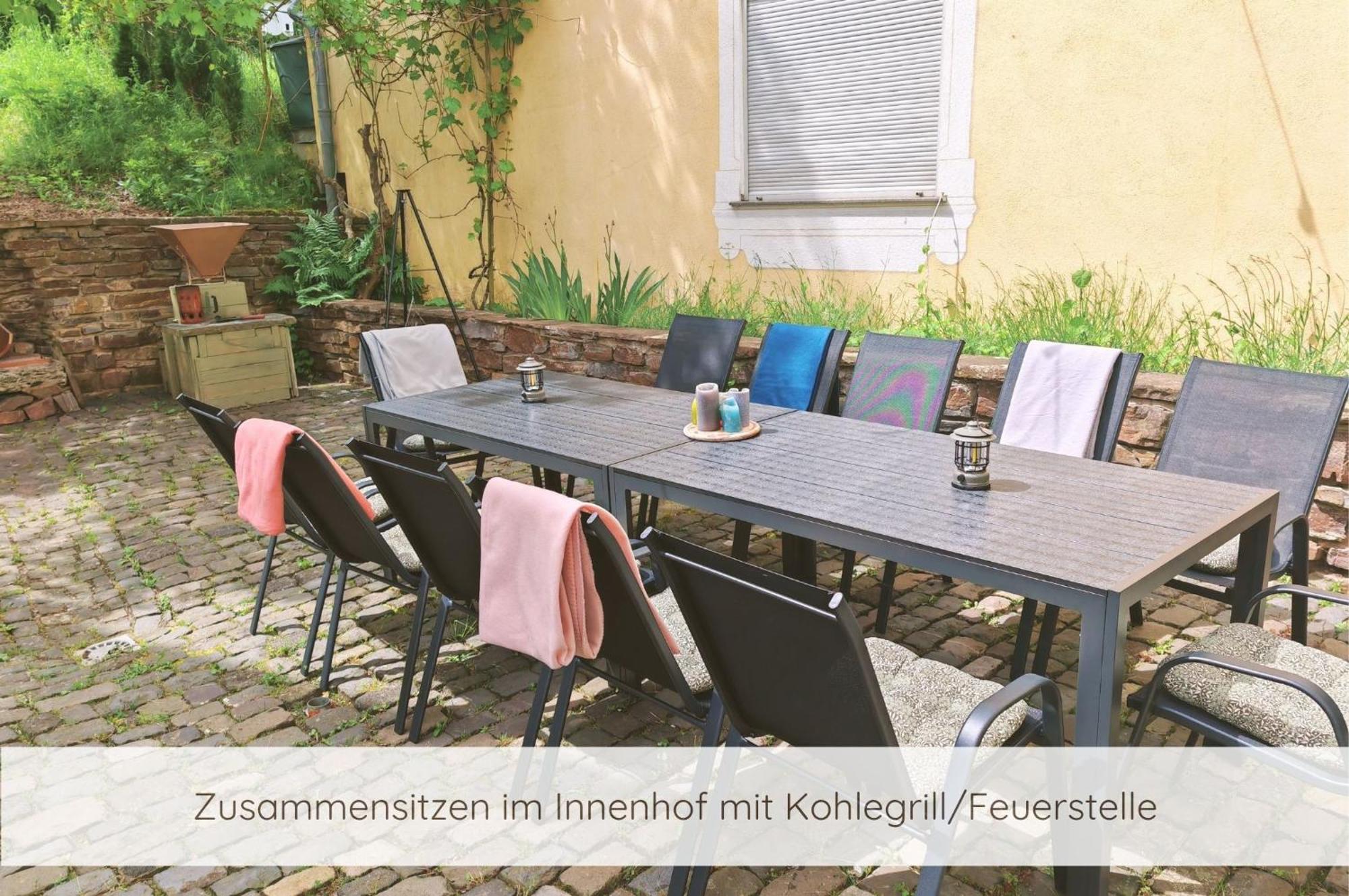 Hofgut Eveshausen - Das Ferienhaus In Der Natur Fuer Familien Und Gruppen Dommershausen Dış mekan fotoğraf